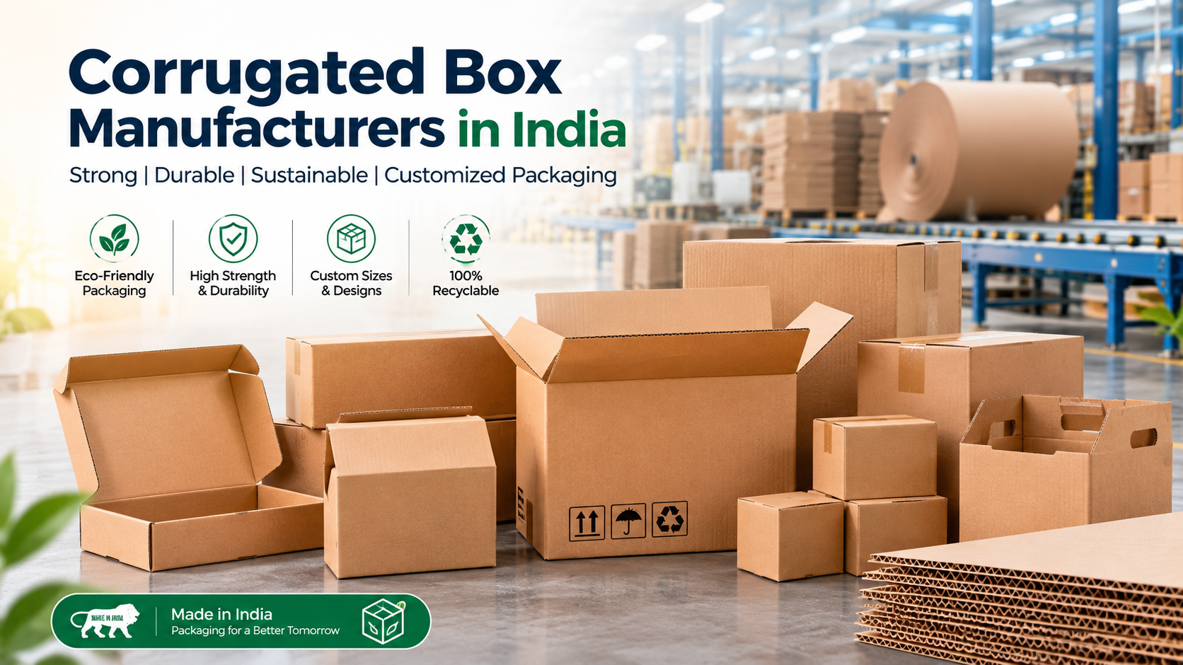 Professional Corrugated Box Manufacturers in India