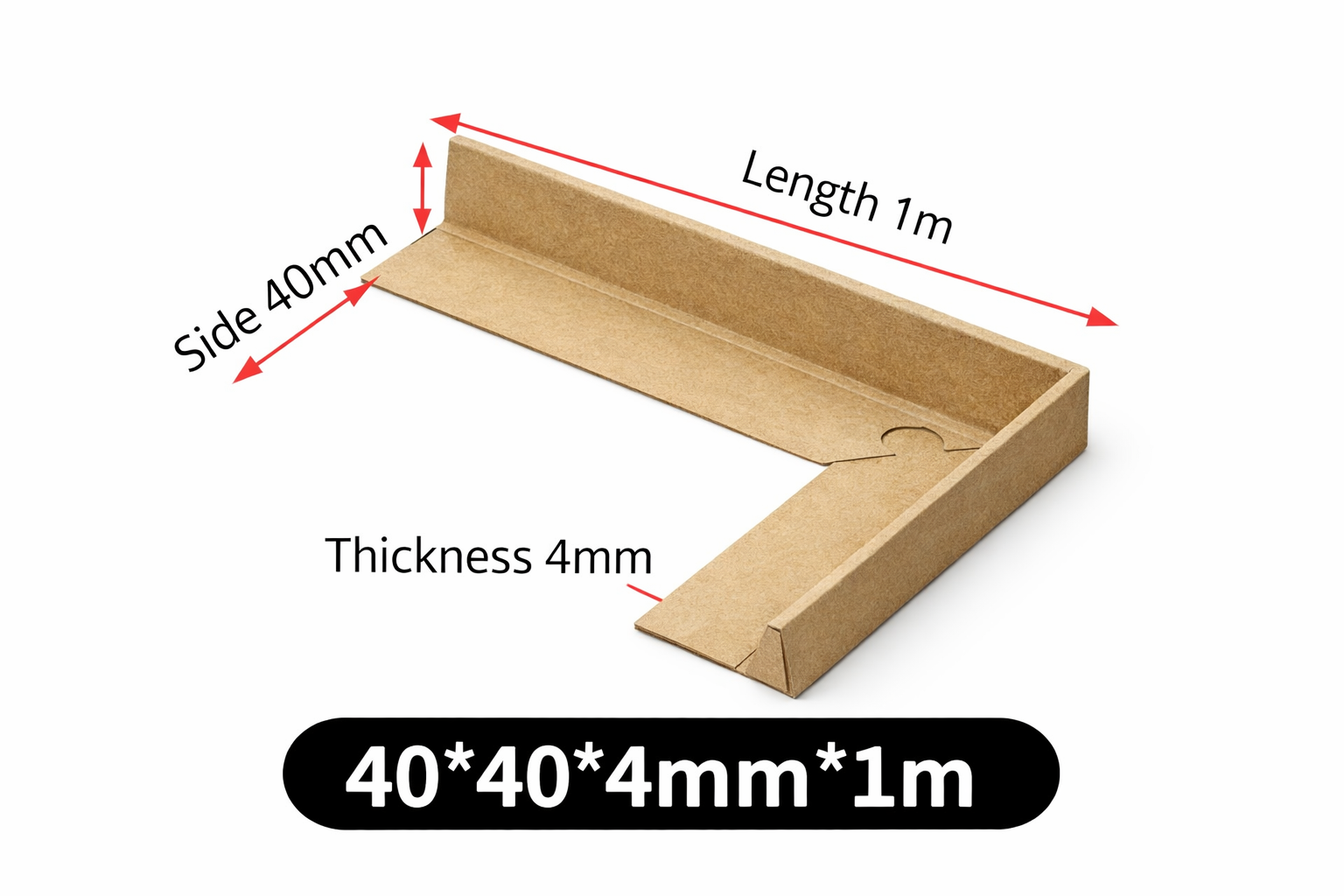 Paper Angle Board 4mm